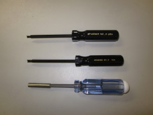 Security Screw Drivers
