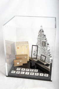Classic Tabletop Case with SmallCorp Happy Holiday scene