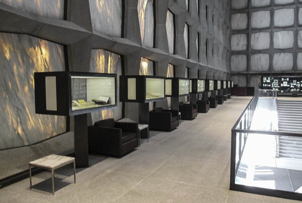 Retrofitted Cases for Yale University Beinecke Rare Book Library