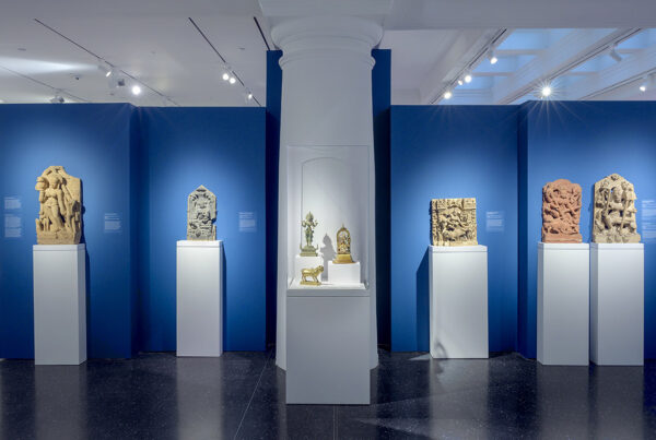 Installation view, Arts of Asia and the Islamic World, 2022. Brooklyn Museum.