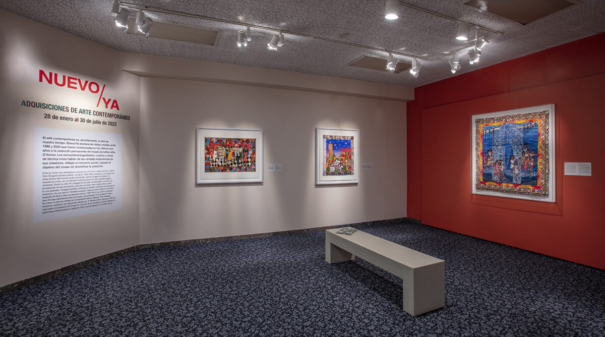 New/Now: Contemporary Art Acquisitions Michele and Donald D’Amour Museum of Fine Arts, Springfield, MA Photography by John Polak