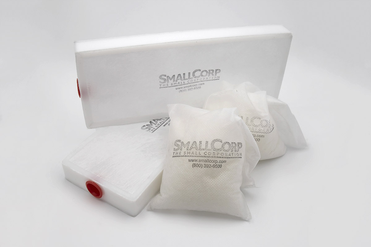 SmallCorp silica gel cartridge and pouches