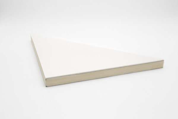 SmallCorp SP-1 panel corner sample with paper face