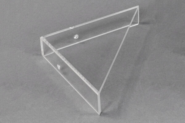 SmallCorp acrylic box frame corner sample