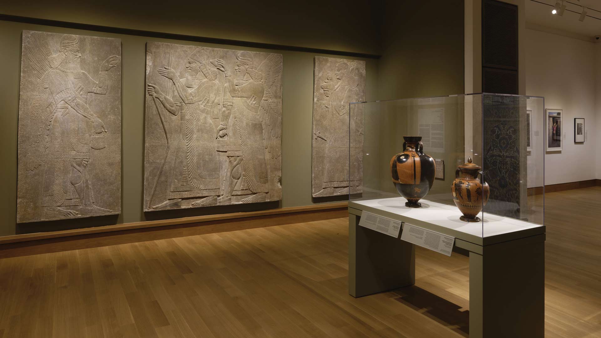 Global Cultures: Ancient and Premodern on view at the Hood Museum of Art, Dartmouth. Photo by Jeffrey Nintzel.
